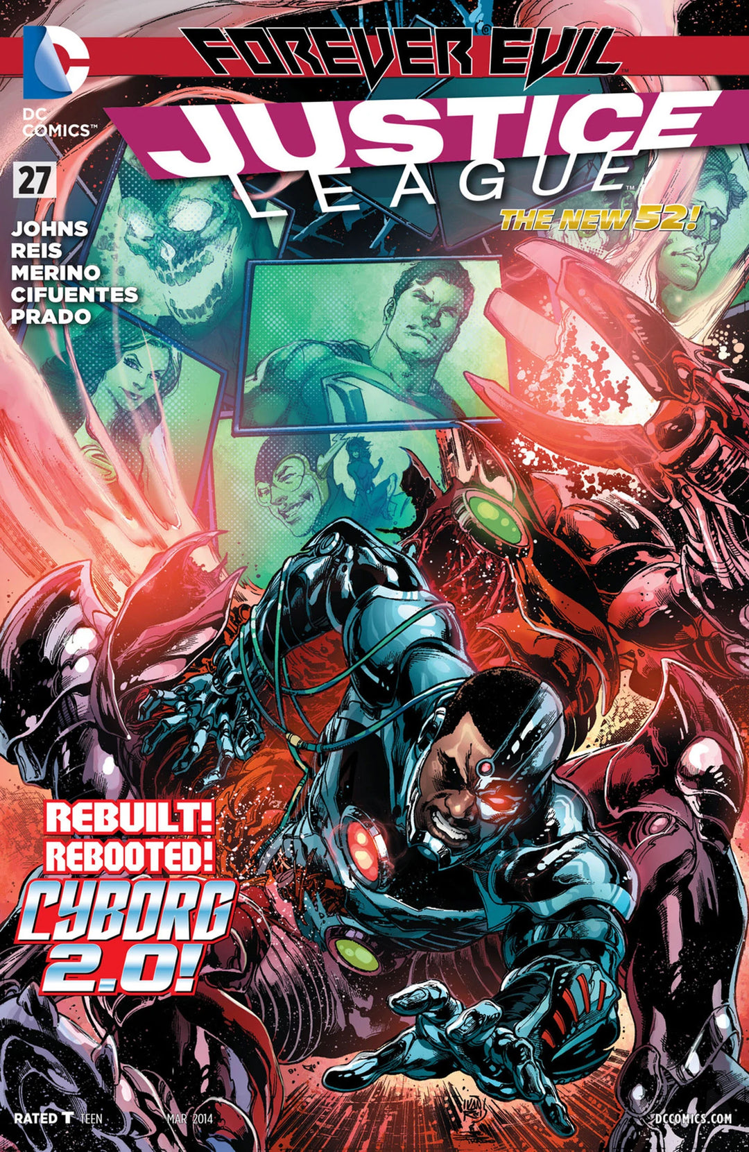 Justice League (2011) #27 Combo Pack (Evil)