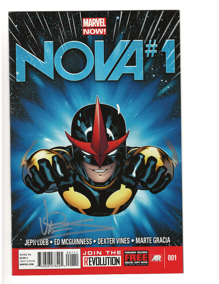 Nova #1 Now SIGNED by Artist Dexter Vines OXV-03