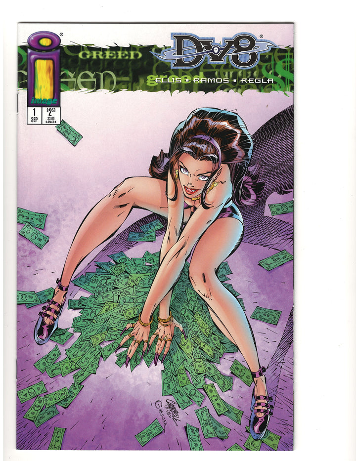 Lot of 8 DV8 #1 Image Comic Books Covers 1A-1H Special Edition Box SEALED with COA [557/2500] <OXD-20>