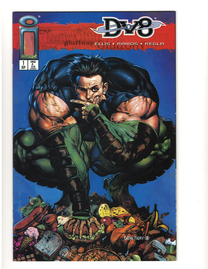 Lot of 8 DV8 #1 Image Comic Books Covers 1A-1H Special Edition Box SEALED with COA [557/2500] <OXD-20>