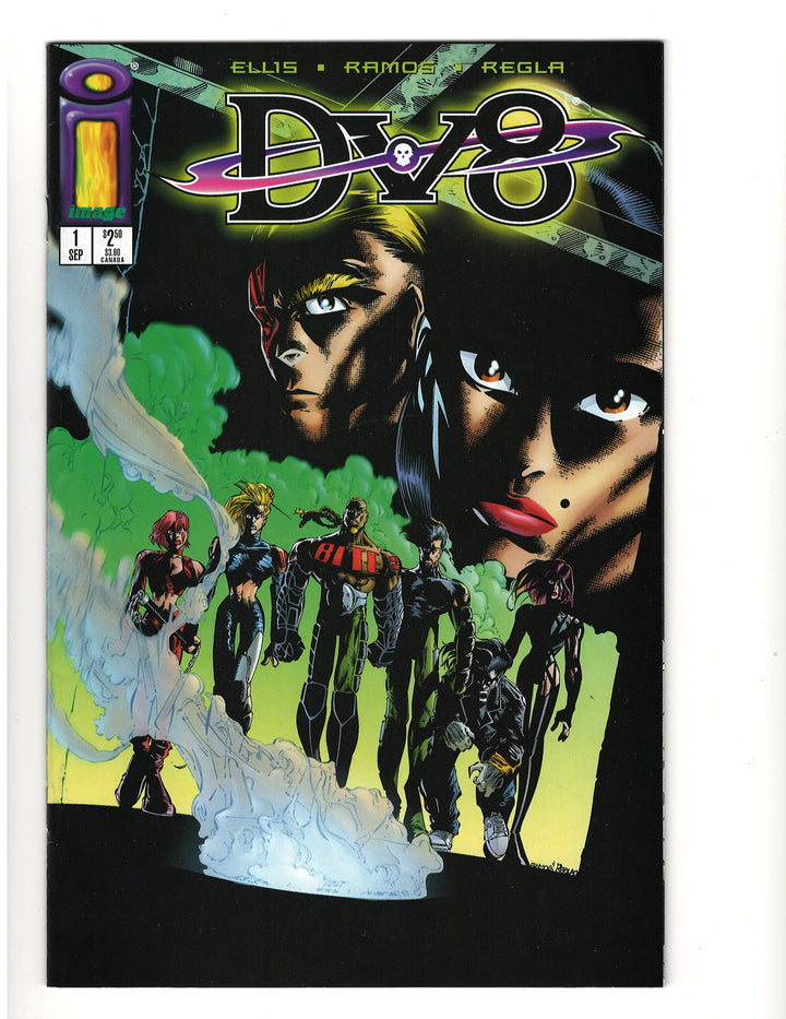 Lot of 8 DV8 #1 Image Comic Books Covers 1A-1H Special Edition Box SEALED with COA [557/2500] <OXD-20>