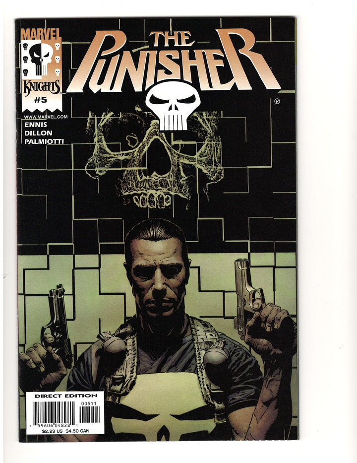 Lot of 5 Punisher (2000) Marvel Knights Comic Books #1 2 3 4 5 Ennis Run OXL-01