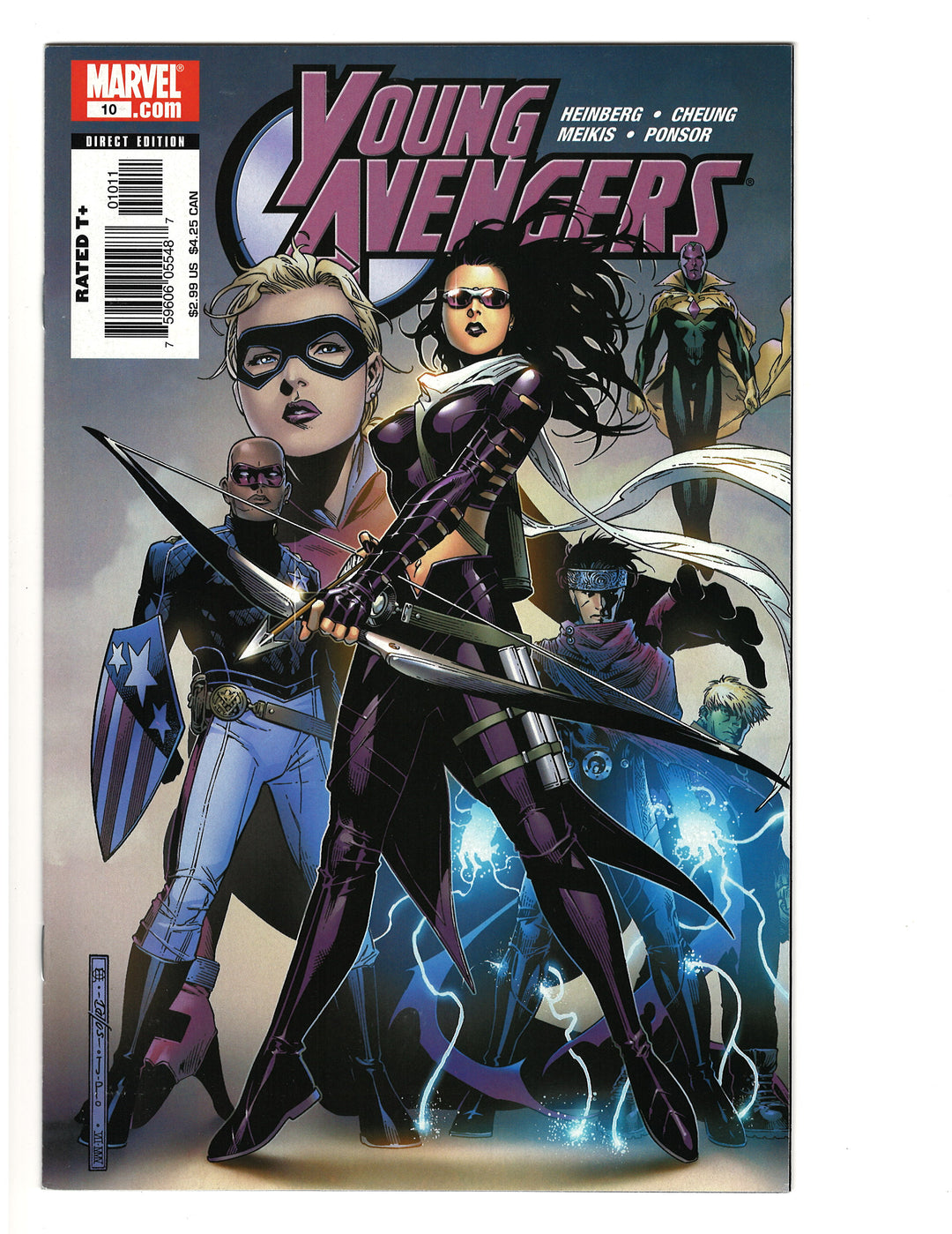 Young Avengers (2005) #10 - 1st Appearance of Thomas Shepherd (aka Speed); Vision Joins NM <OXV-01>