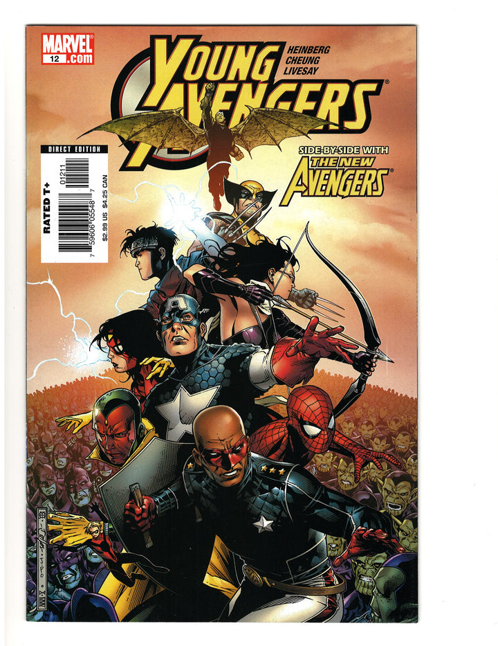 Young Avengers (2005) #12 - Final Issue! Kate Bishop Becomes Hawkeye; Thomas Shepherd Officially Becomes Speed <OXV-01>