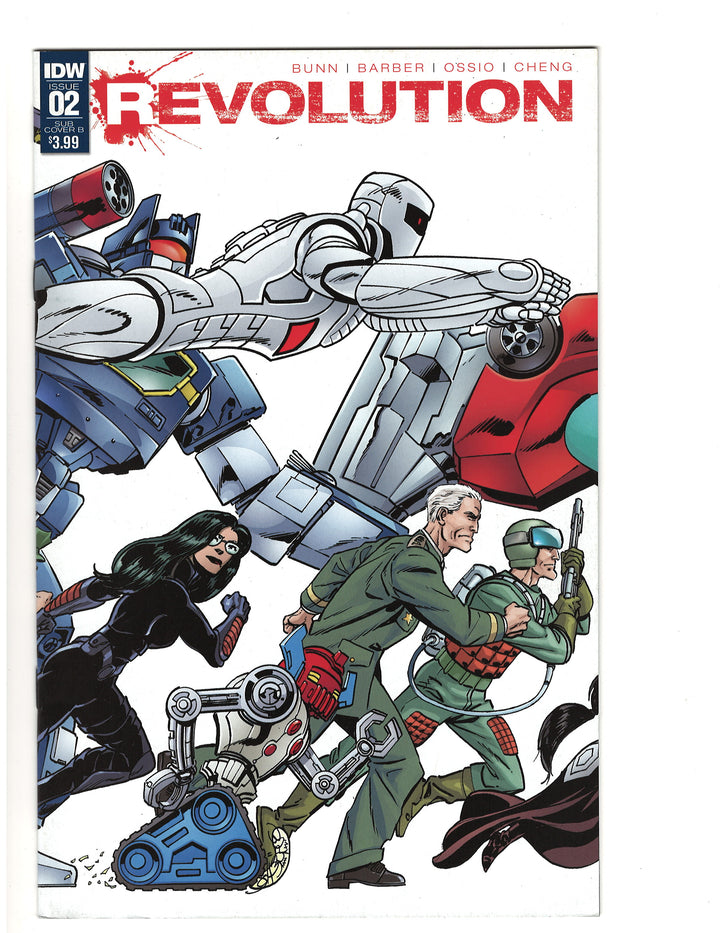 Lot of 11 Revolution IDW Comics #1A 1C 2A 2B 2D 3A 3C 4B Rom One-Shot G.I. Joe 1A 1B OXL-01