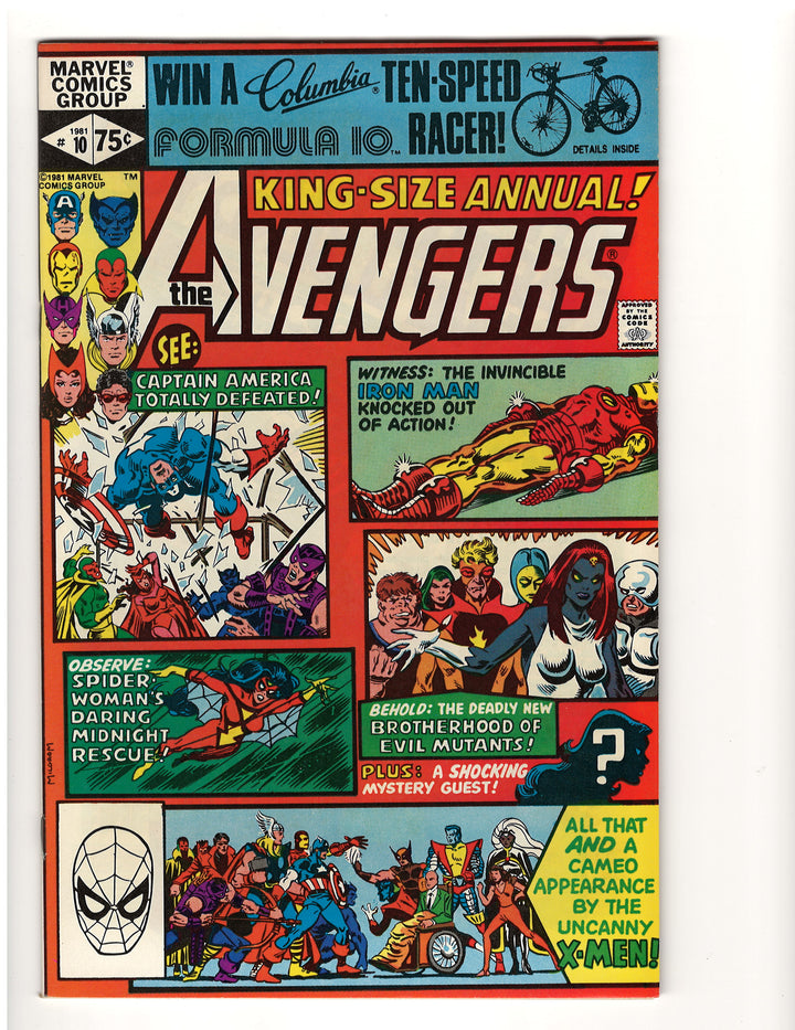 Avengers (1963) Annual #10 (1981) - 1st Appearance of Rogue <OXV-01>