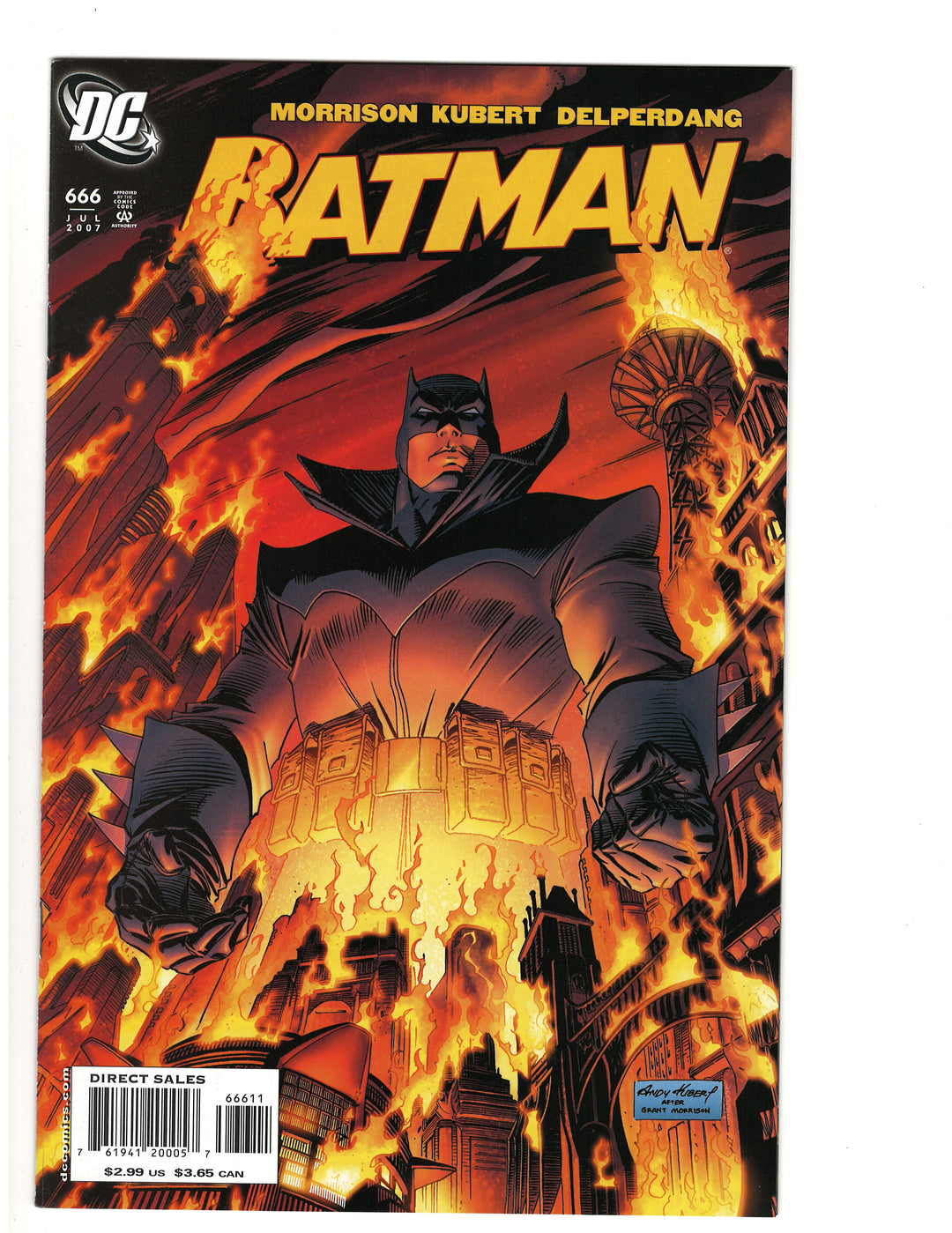 Batman (1940) #666 1st Damian Wayne as Batman <OXV-01>