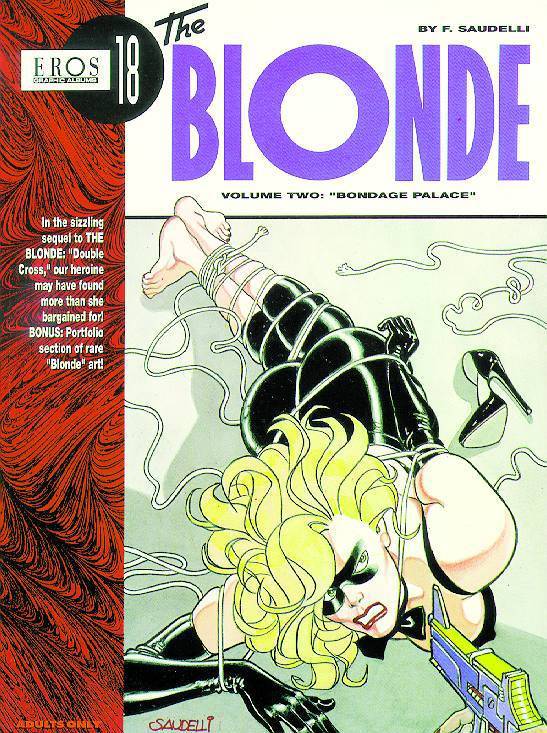 Eros Graphic Novel Volume 18 Blonde Collector's Pt 2 Bondage Palace (Adult)