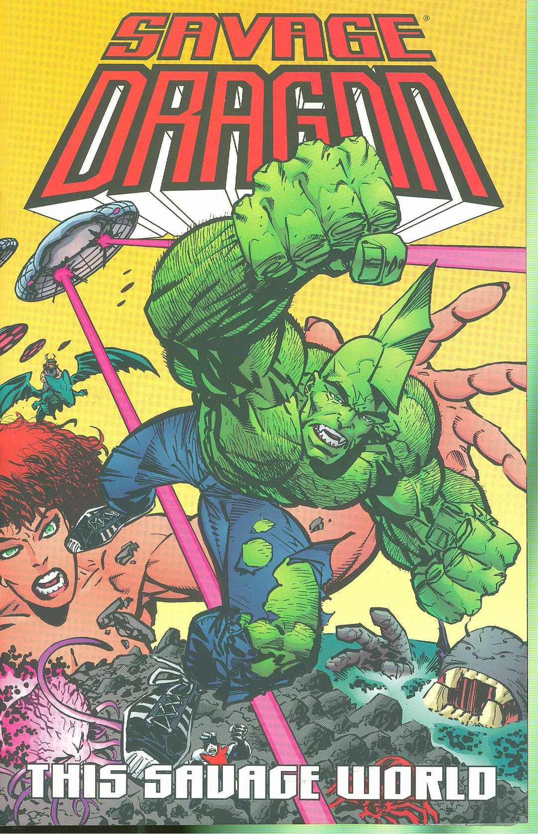 Savage Dragon TPB Volume 15 This Savage World OXI-15