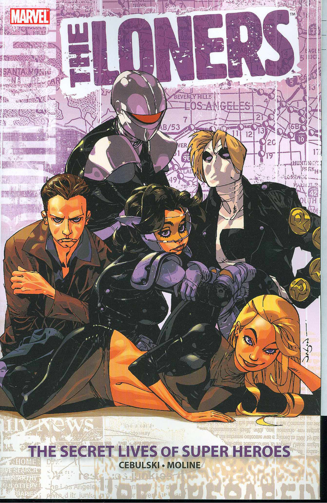 Loners TPB Secret Lives Of Super-Heroes