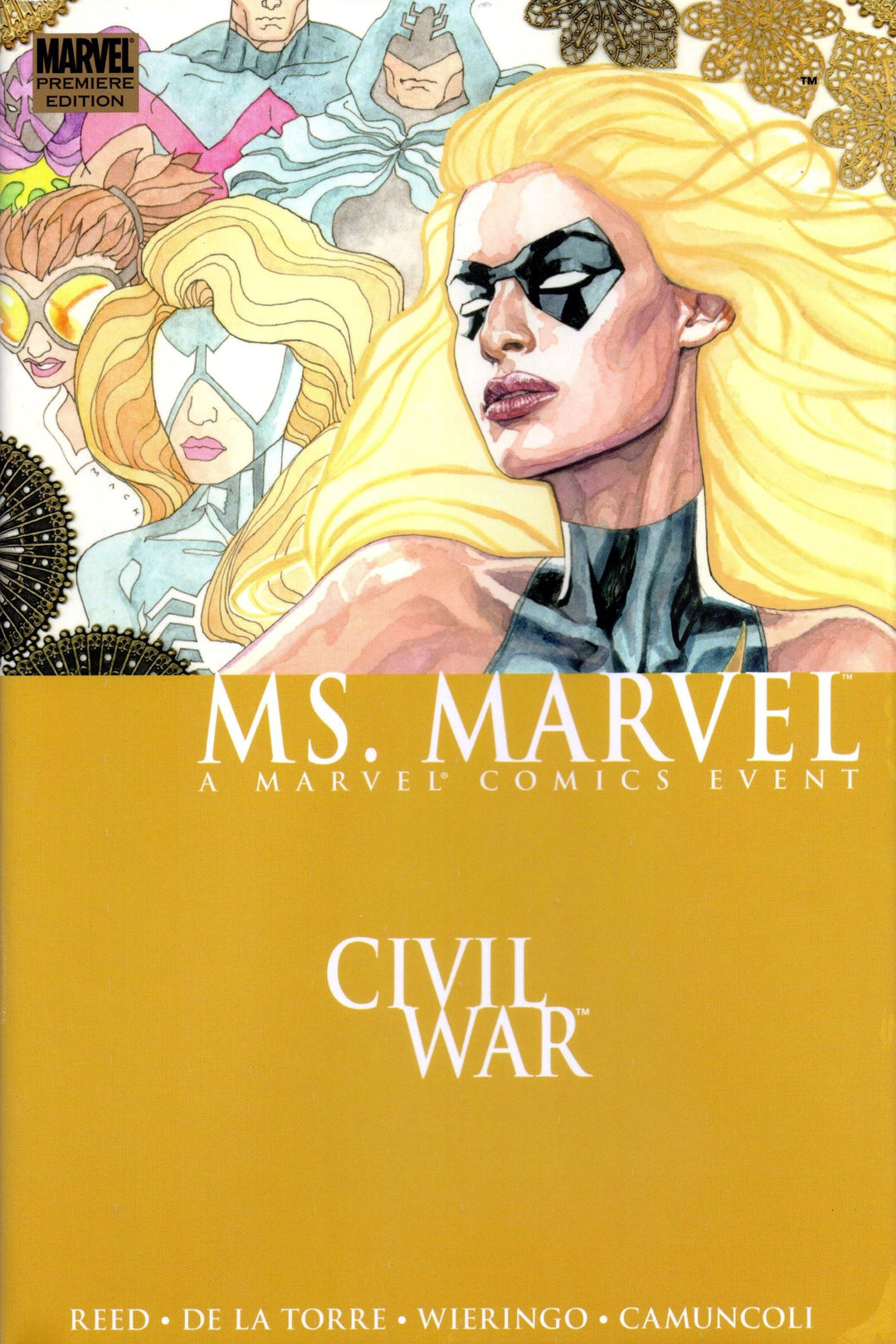 Ms Marvel Premiere Hardcover Volume 02 Civil War