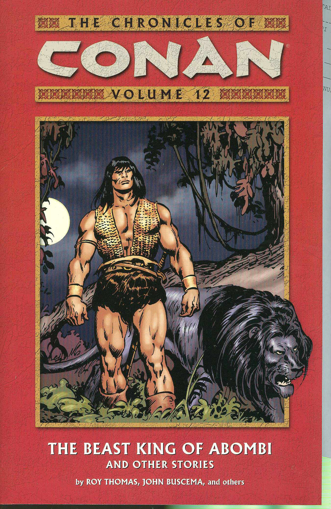 Chronicles Of Conan TPB Volume 12 Beast King Of Abombi OXI-04