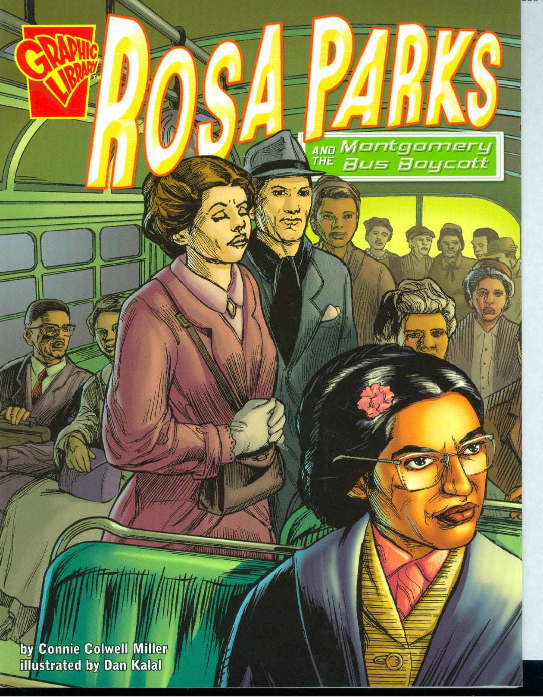 Graphic Library Graphic Novel Rosa Parks Montgomery Bus Boycott OXK-02