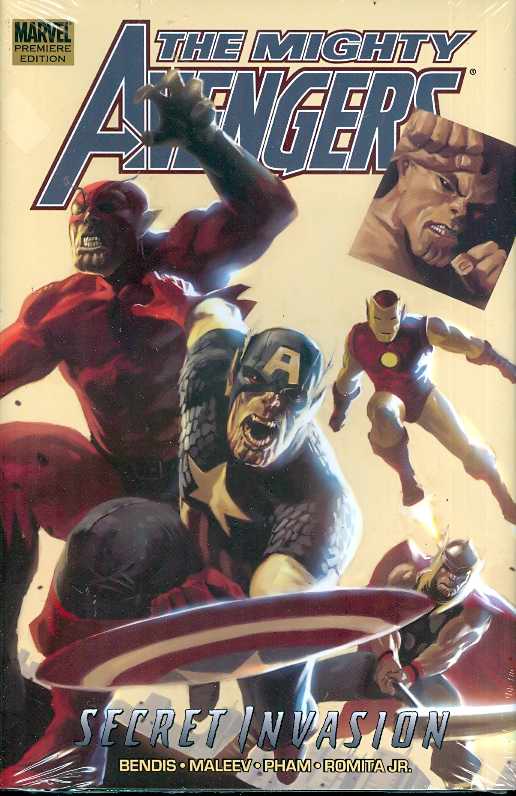 Mighty Avengers Prem Hardcover Volume 03 Secret Invasion Book 01