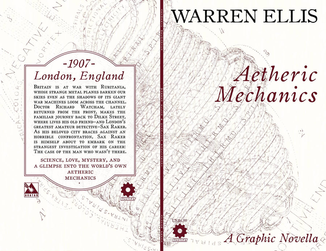 Warren Ellis Aetheric Mechanics Graphic Novel (Mature) OXI-01