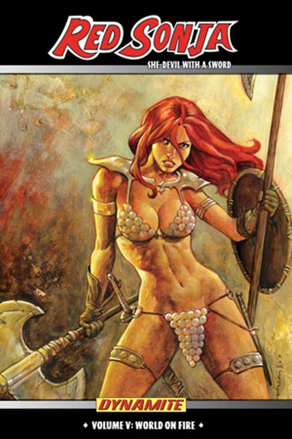 Red Sonja TPB Volume 05 World On Fire (O/A) (Mature)