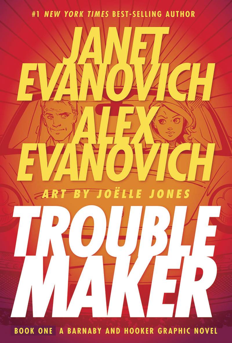 Janet Evanovich Troublemaker Hardcover Book 01 OXI-19