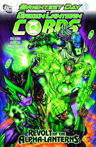 Green Lantern Corps Revolt Of Alpha Lanterns Hardcover