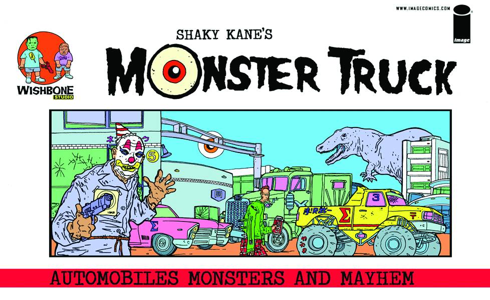 Shaky Kanes Monster Truck Graphic Novel OXI-11