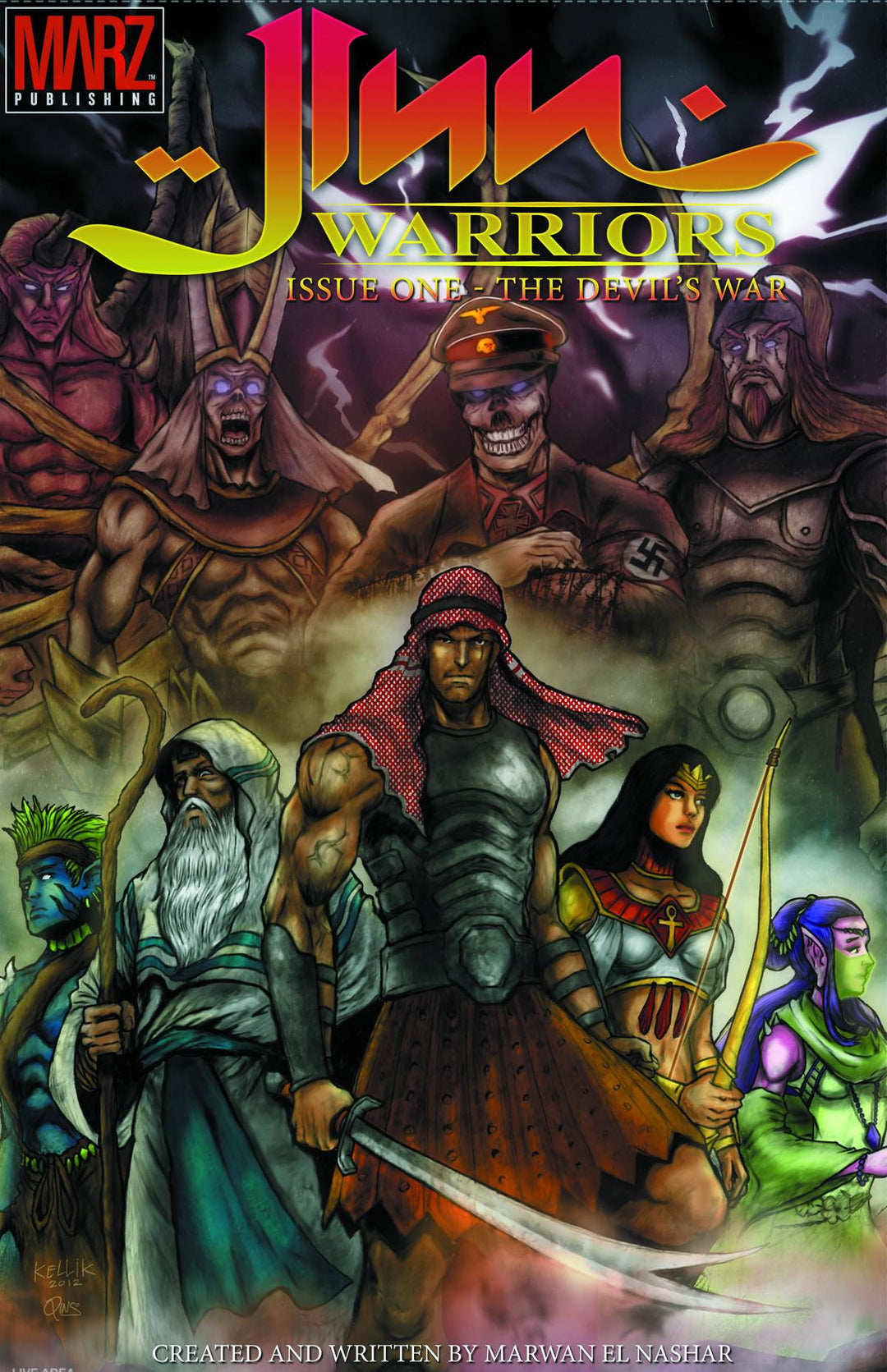 Jinn Warriors Graphic Novel Volume 01 Devils War