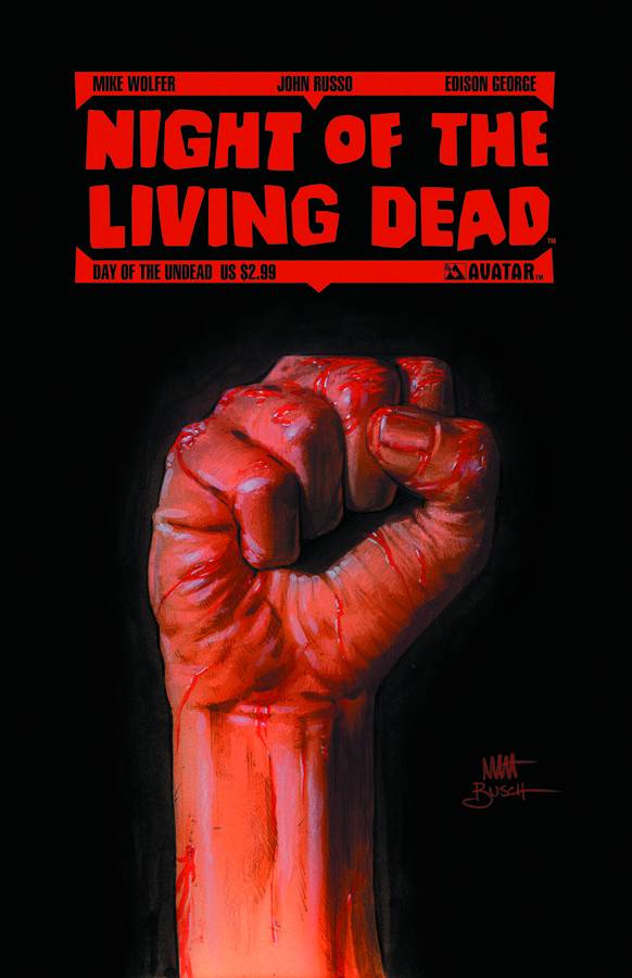 Night of the Living Dead Day of the Undead Graphic Novel (Mature) OXI-12