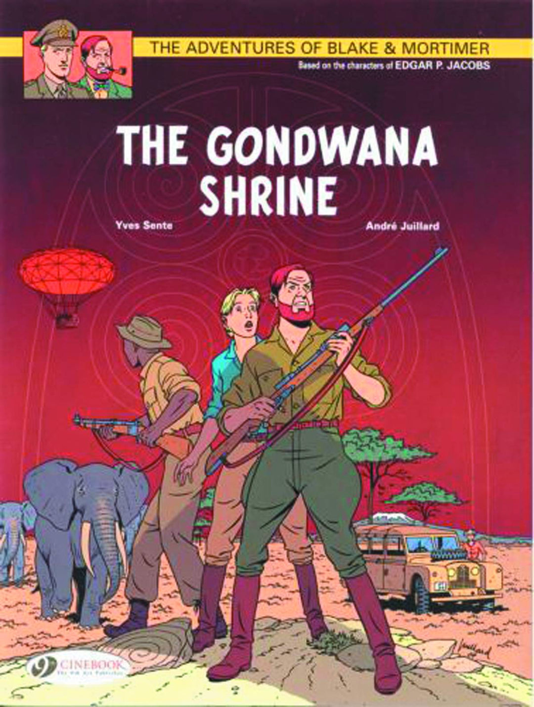 Blake & Mortimer Graphic Novel Volume 11 Gondwana Shrine