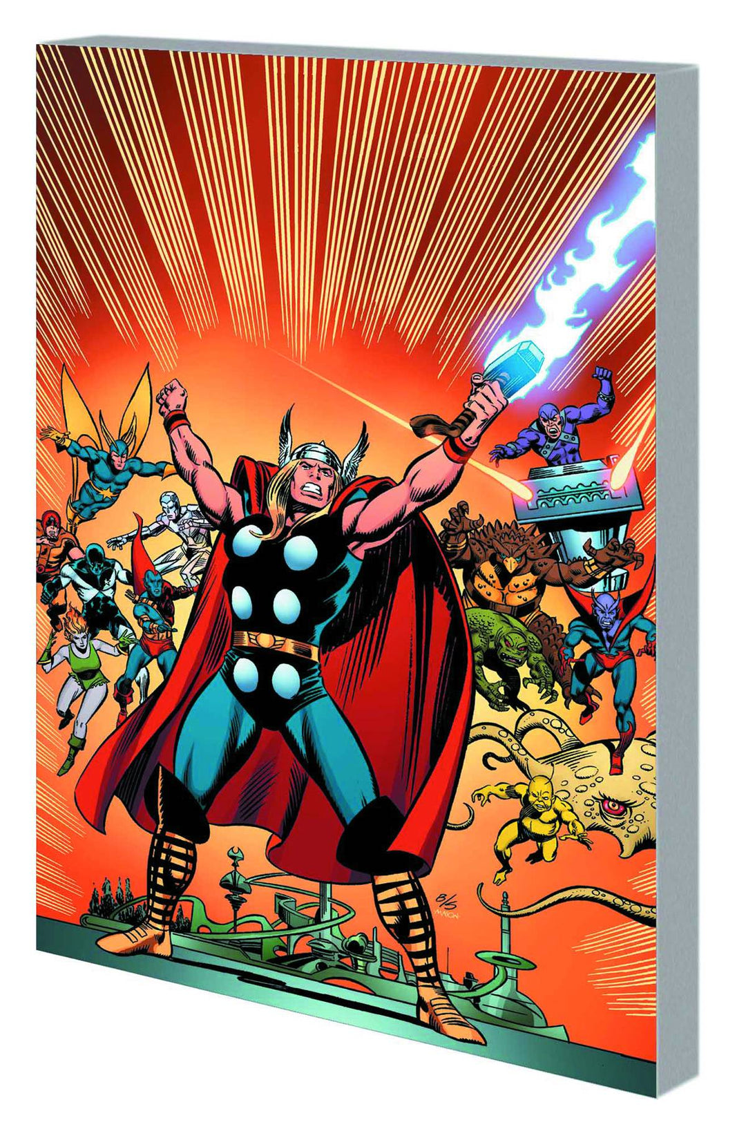 Thor: Gods, Gladiators And Guardians Of Galaxy TPB