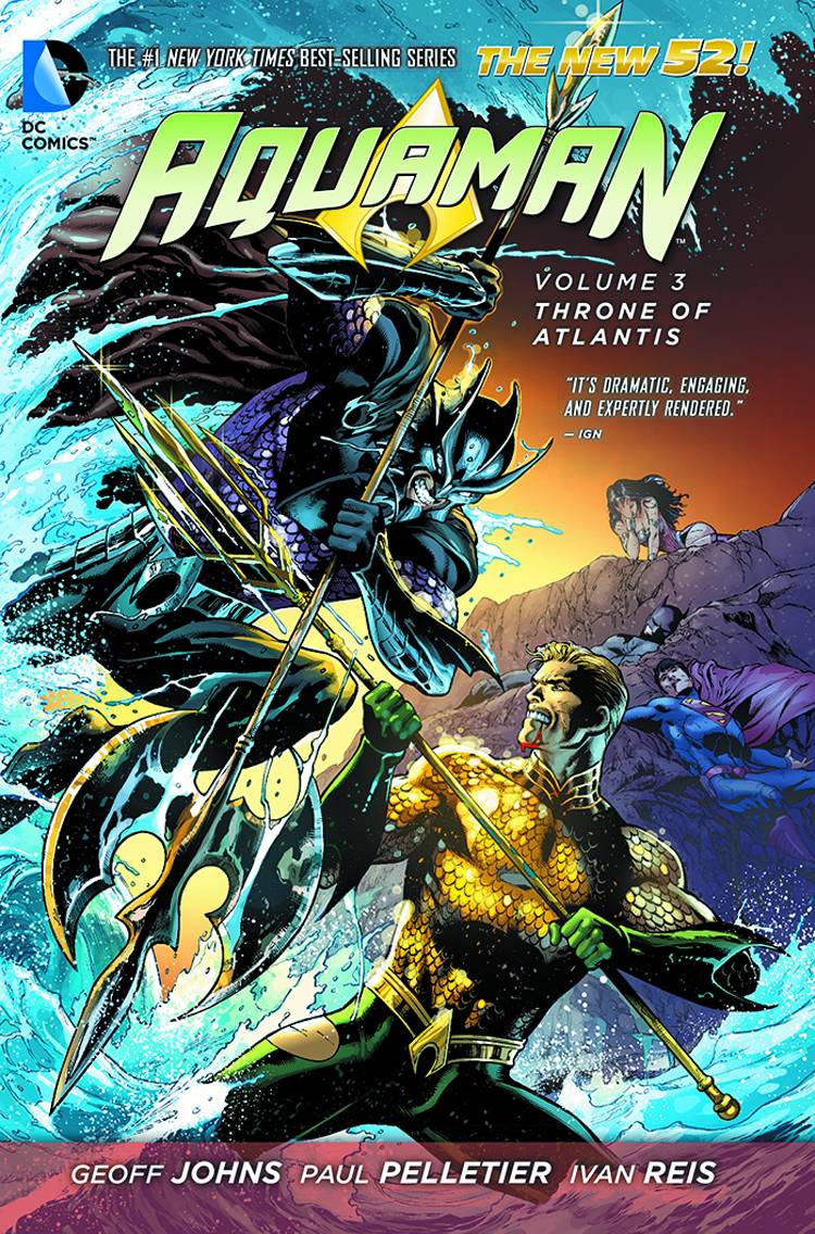 Aquaman Hardcover Volume 03 Throne Of Atlantis (New 52)