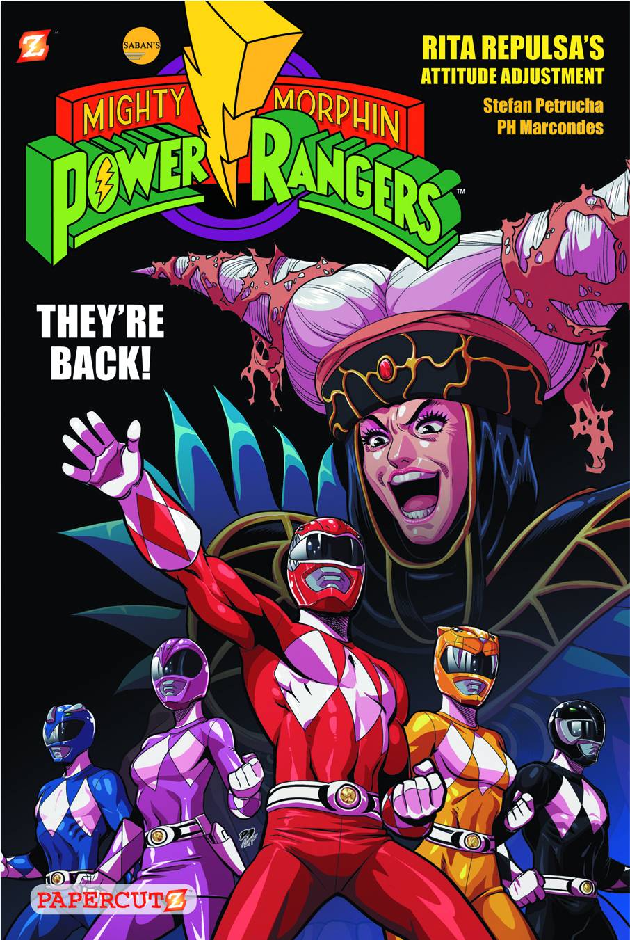 Mighty Morphin Power Rangers Graphic Novel Volume 01 Rita Repulsa