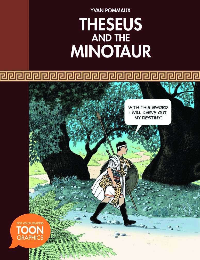 Theseus & Minotaur Graphic Novel