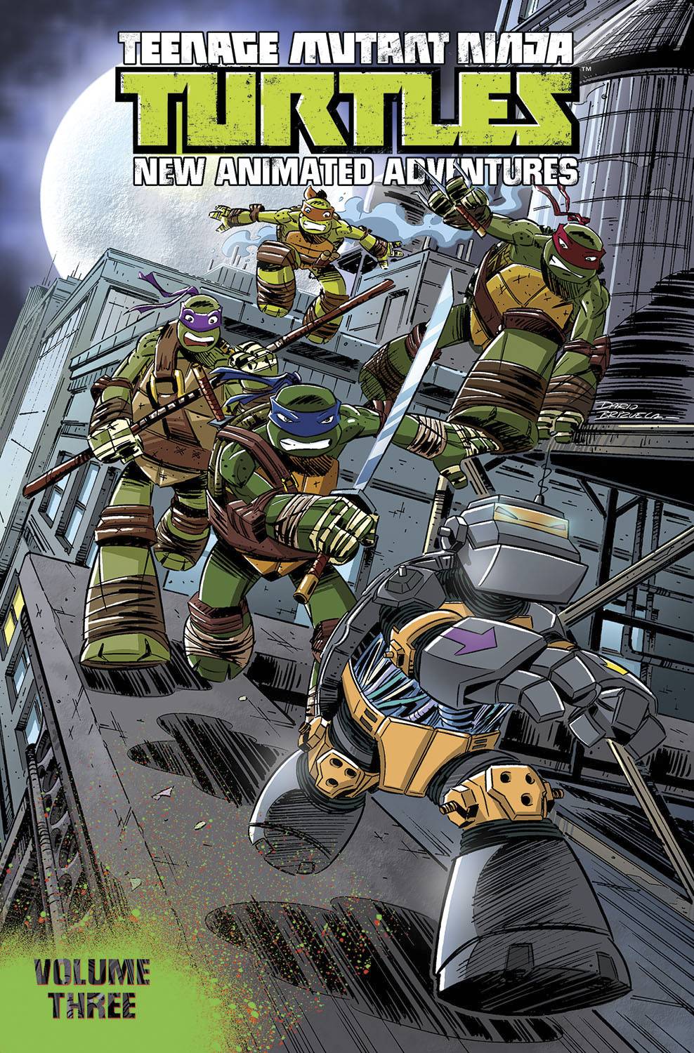 Teenage Mutant Ninja Turtles New Animated Adventures TPB Volume 03