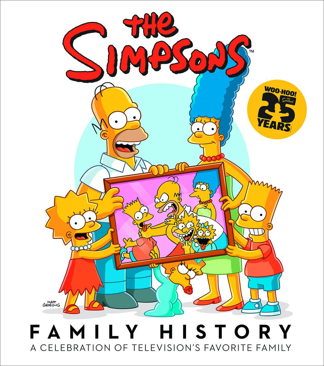 Simpsons Family History Hardcover