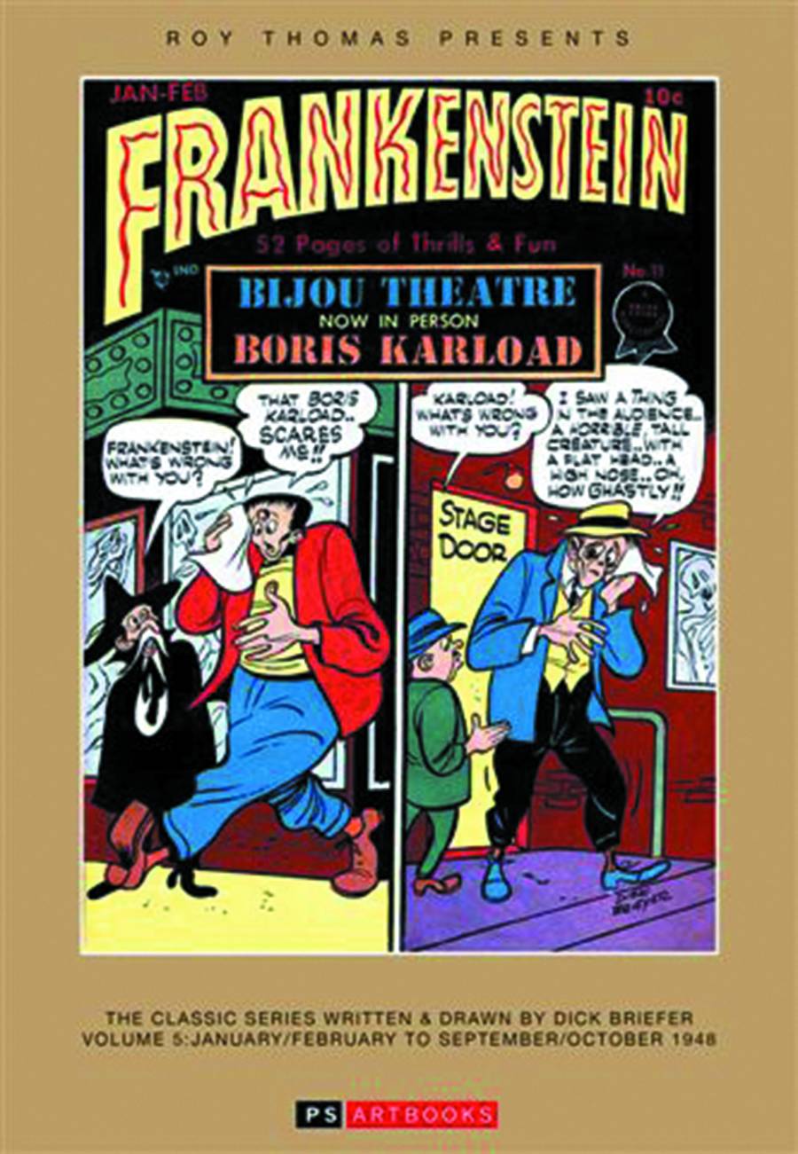 Roy Thomas Presents Briefer Frankenstein Hardcover 1948