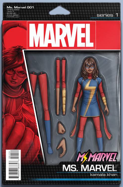 Ms Marvel #1 Christopher Action Figure Variant