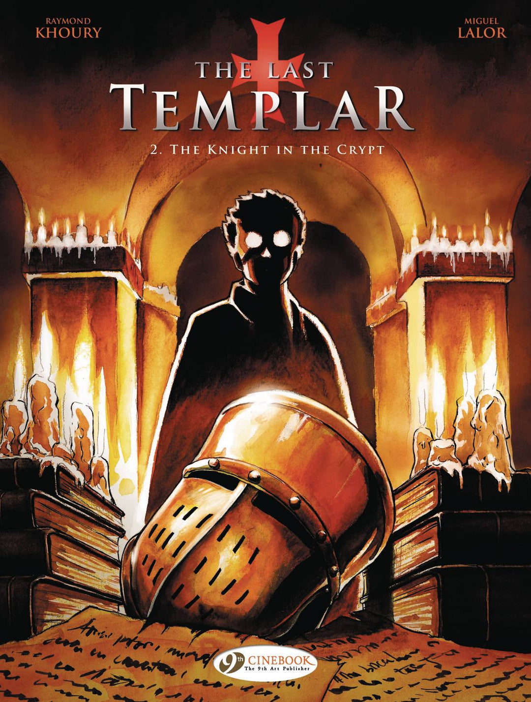 Last Templar Graphic Novel Volume 02 Knight In Crypt