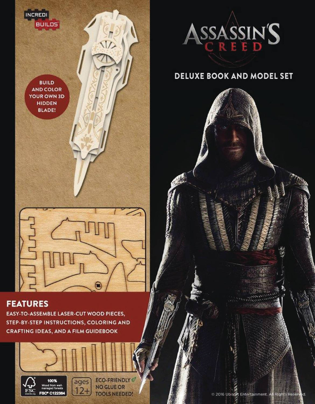 Incredibuilds Assassins Creed Deluxe Model W Book