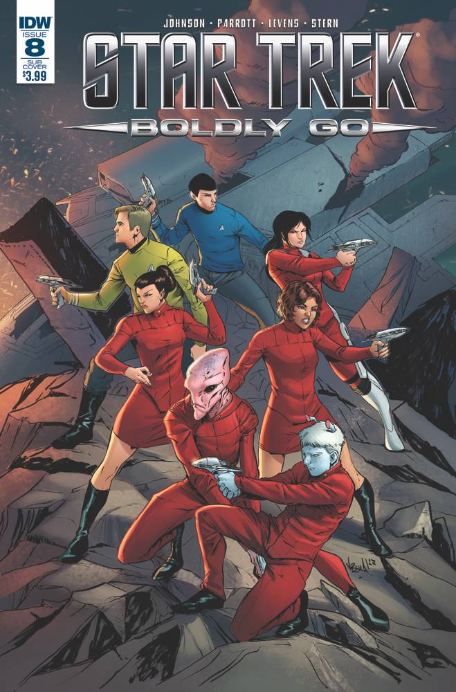Star Trek Boldly Go #8 Subscription Variant <BINS>