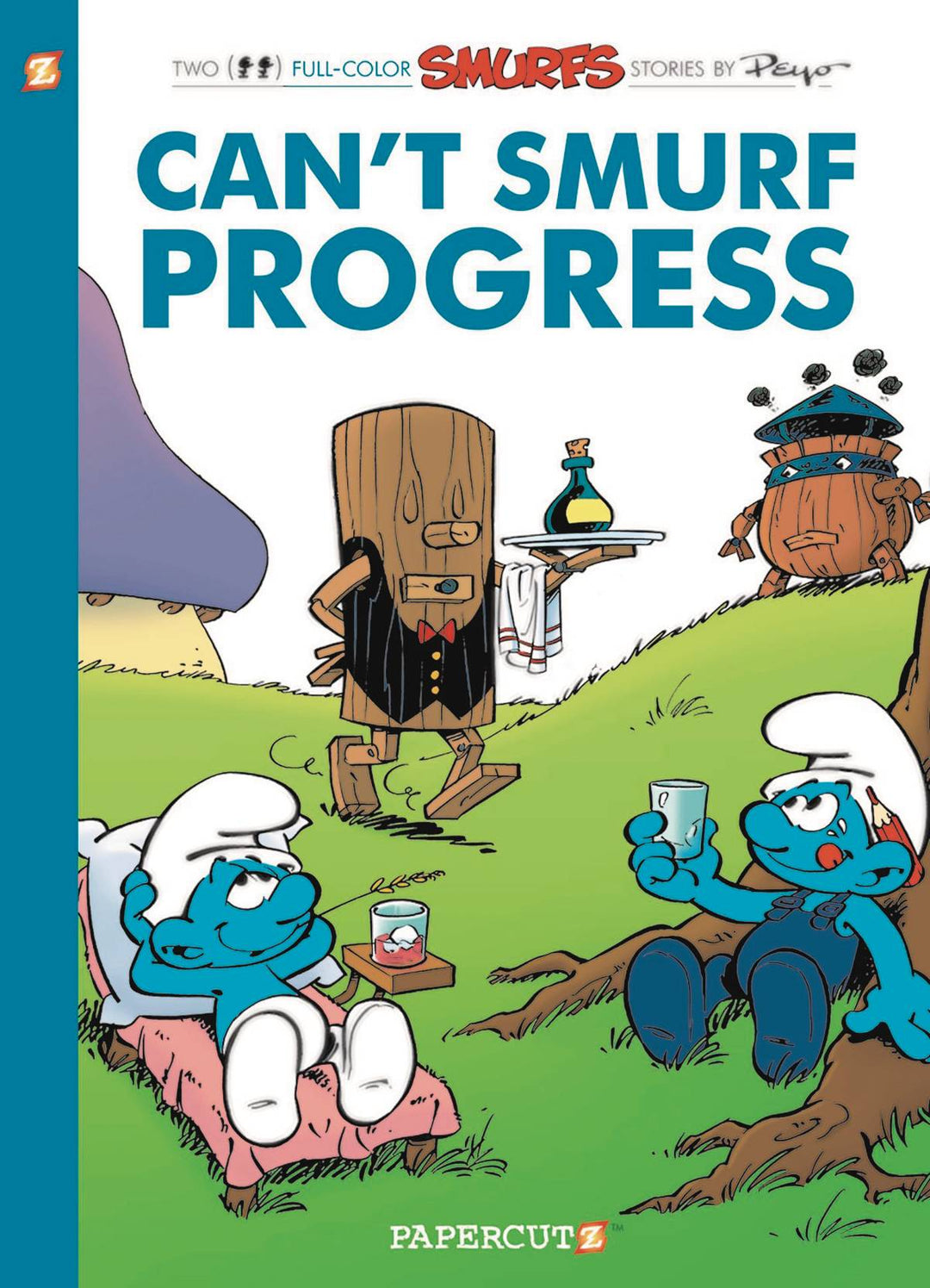 Smurfs Graphic Novel Volume 23 Cant Smurf Progress