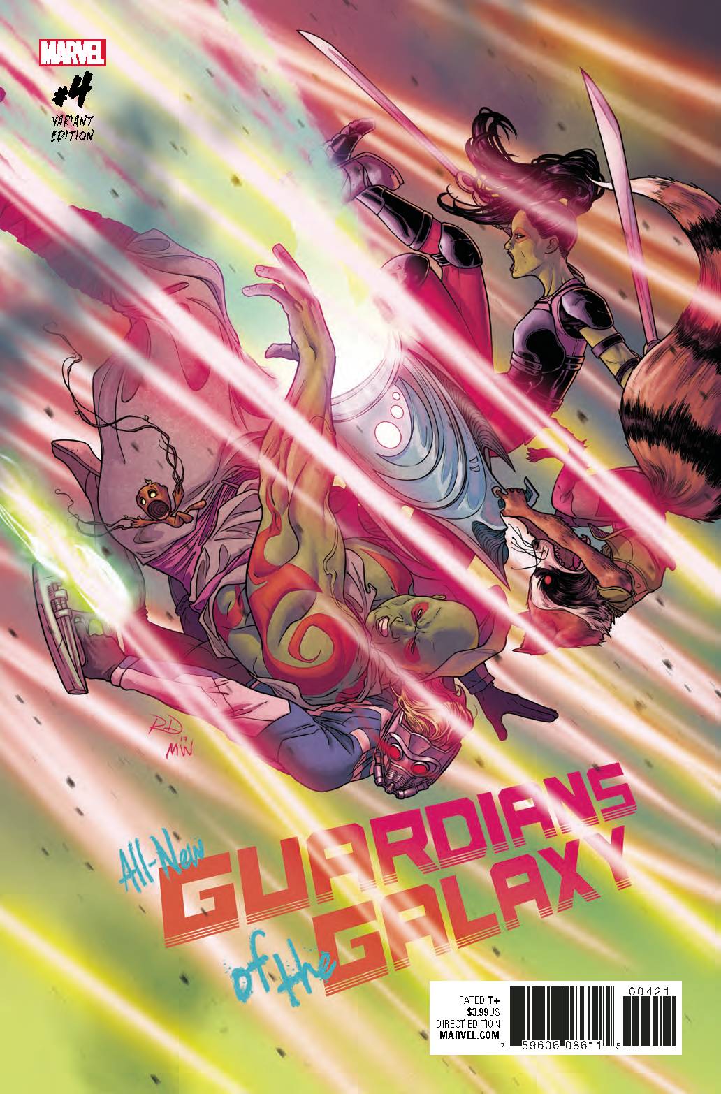 All New Guardians Of Galaxy #4 Variant (1:25) Dauterman Edition <BINS>