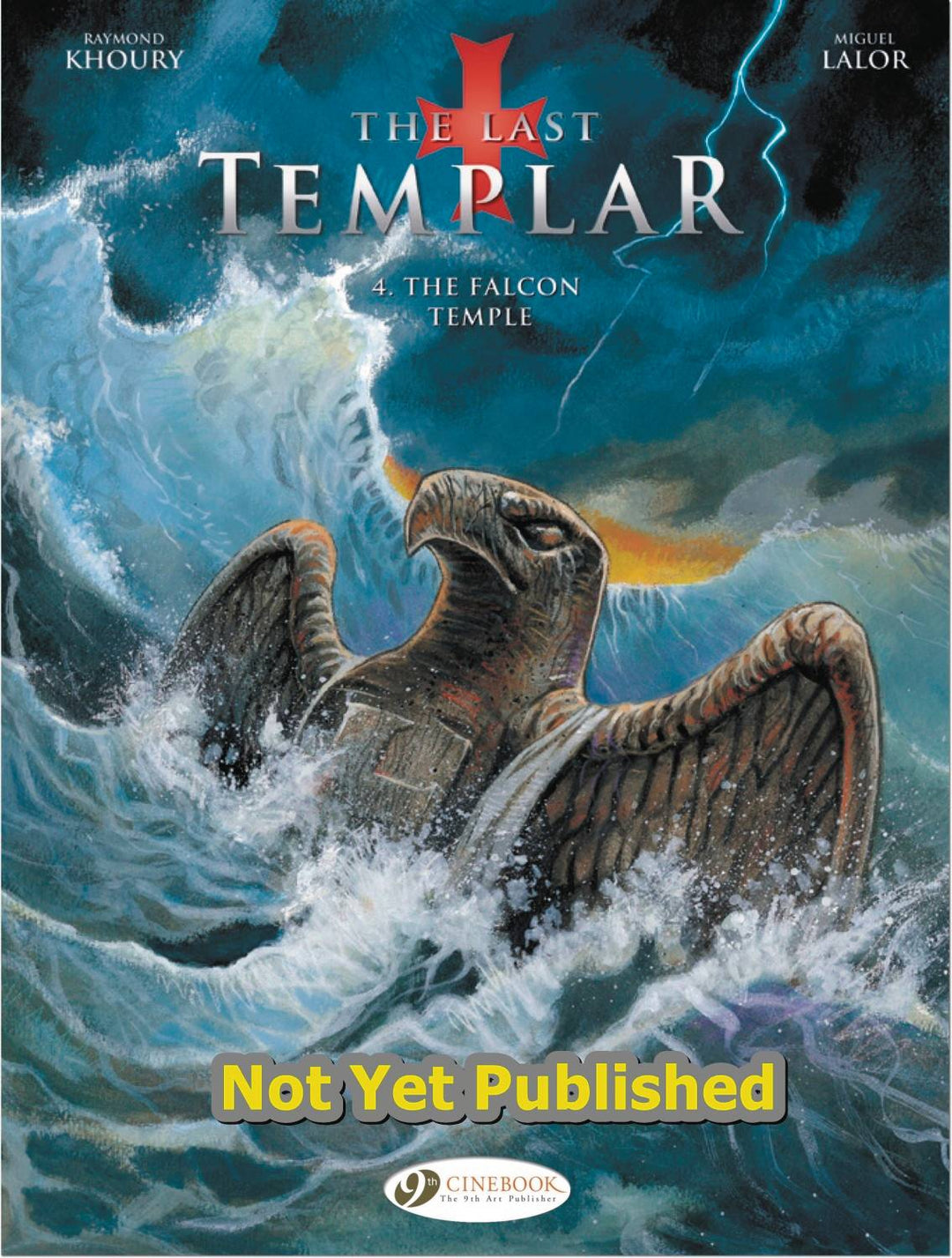 Last Templar Graphic Novel Volume 04 Falcon Temple