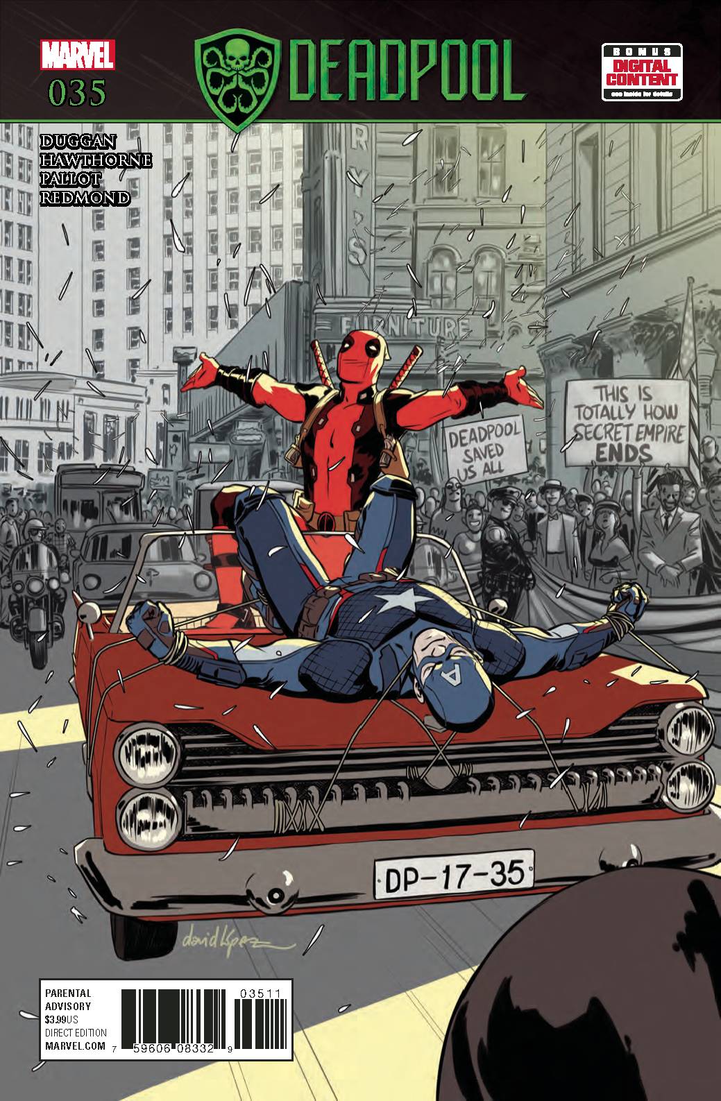 Deadpool (2016) #35 SE <BINS>