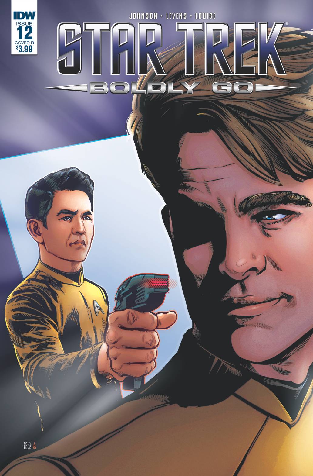 Star Trek Boldly Go #12 Cover B Shasteen