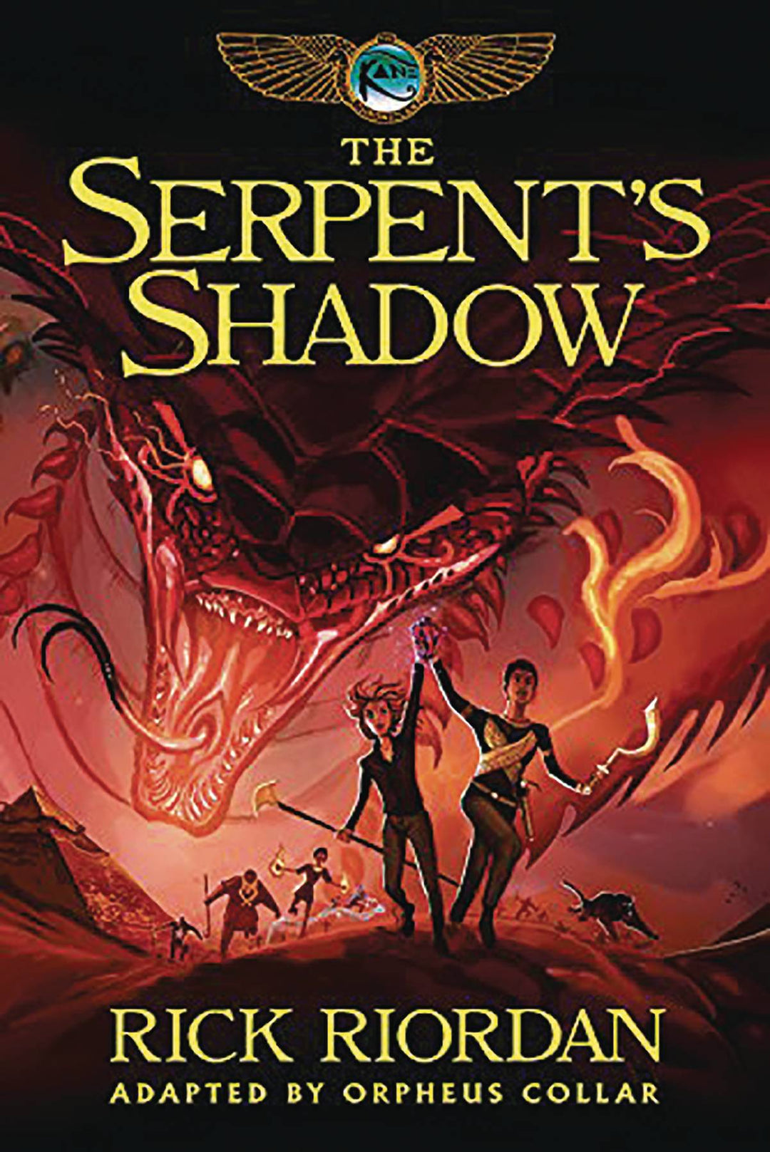 Kane Chronicles Graphic Novel Book 03 Serpents Shadow