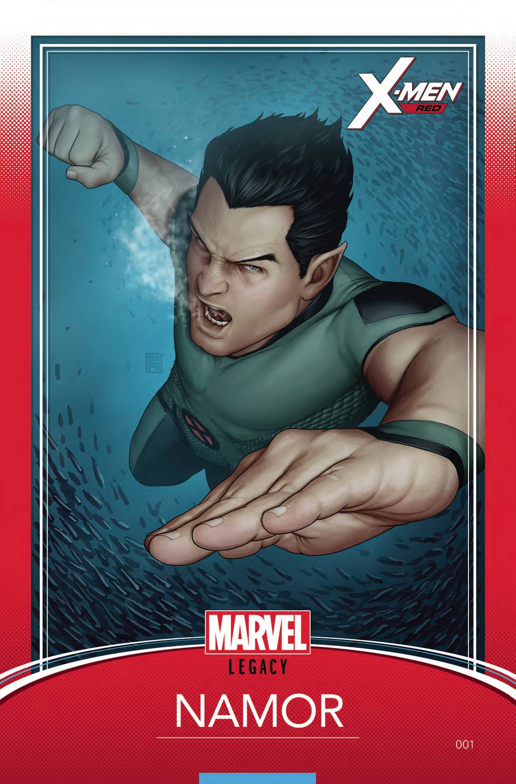 X-Men Red (2022) #1 Christopher Trading Card Variant Leg