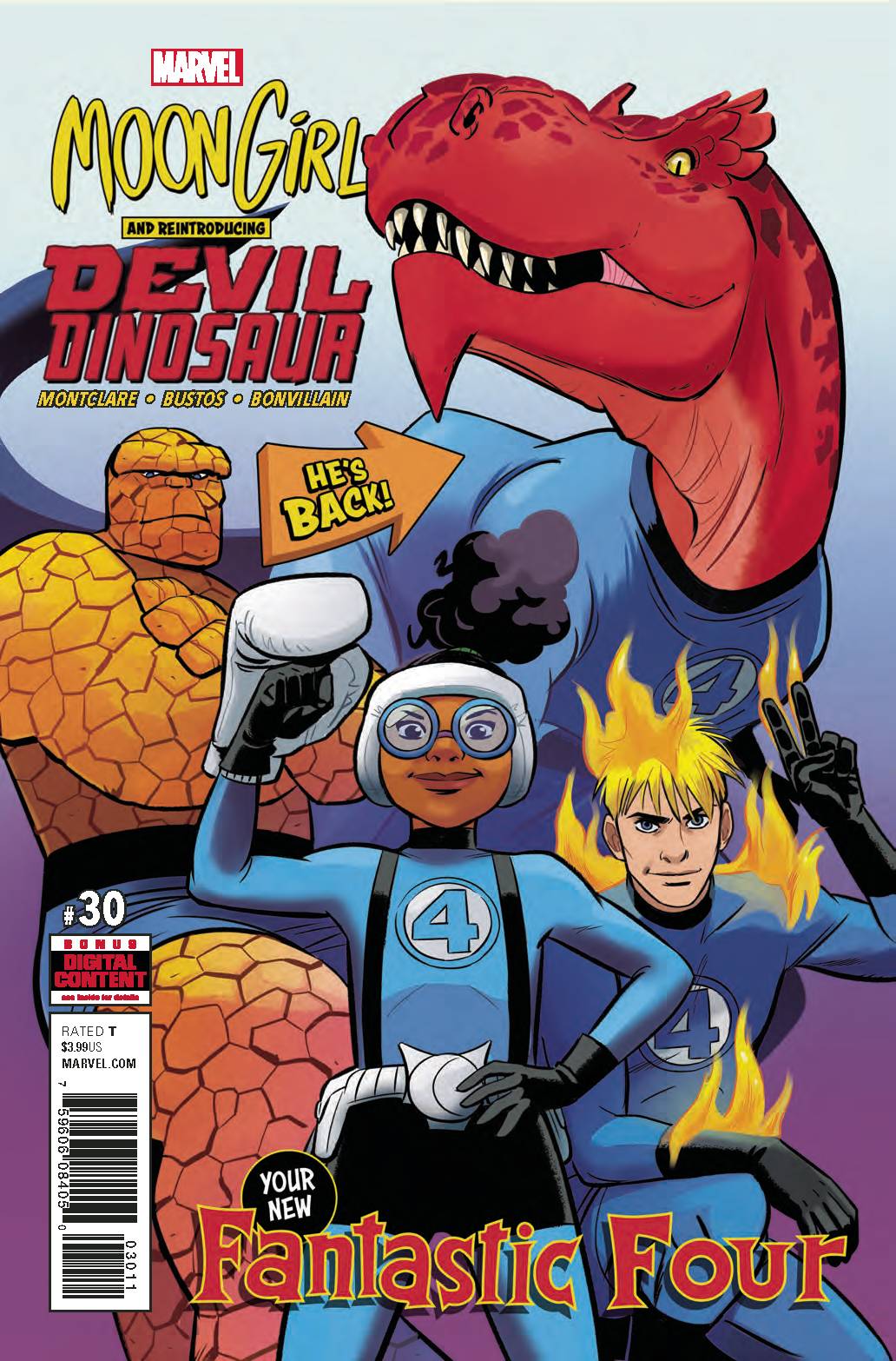 Moon Girl And Devil Dinosaur (2016) #30 Leg <BINS>