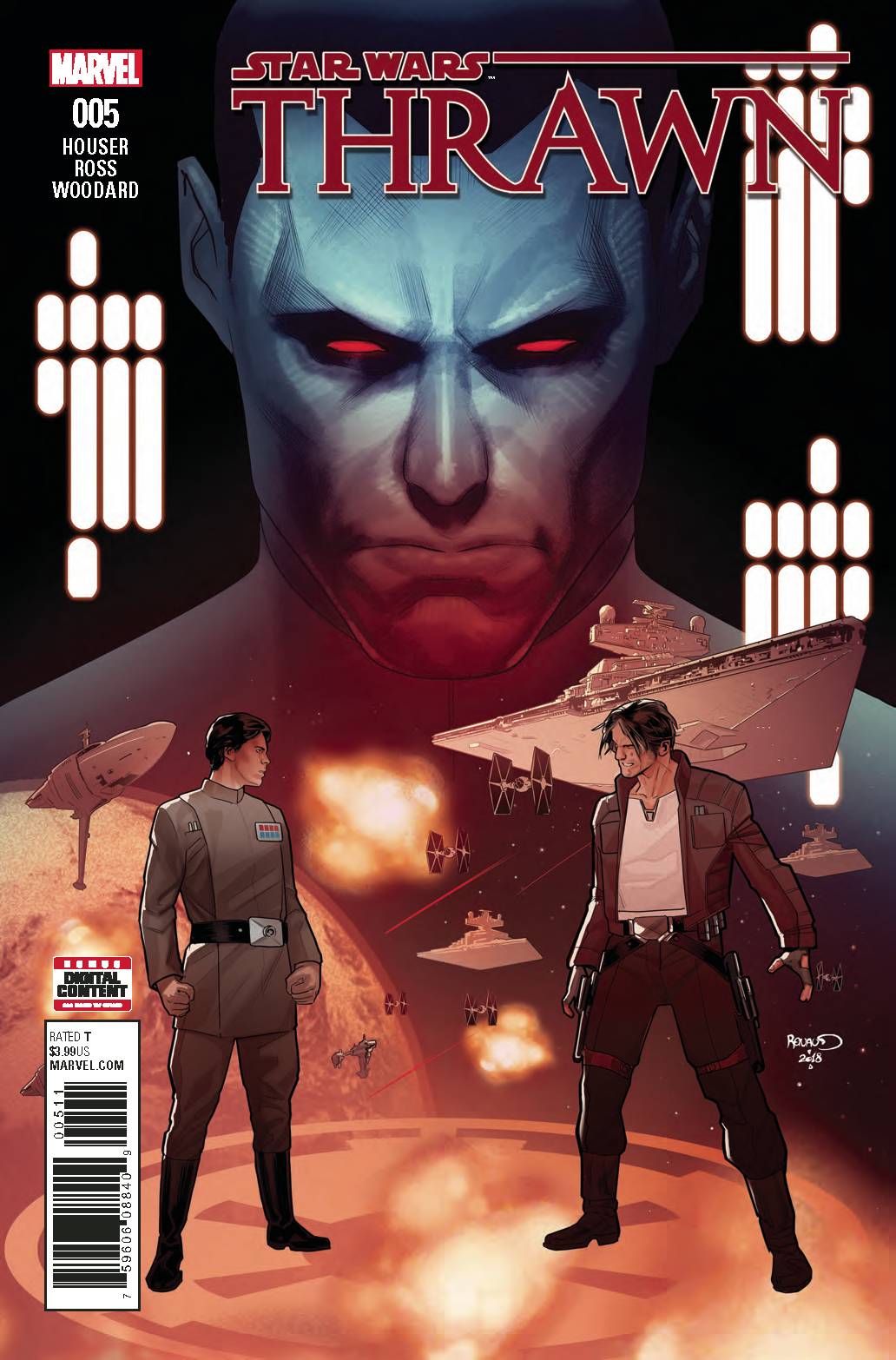 Star Wars Thrawn #5 (Of 6) - Rare Low Printing OXV-02