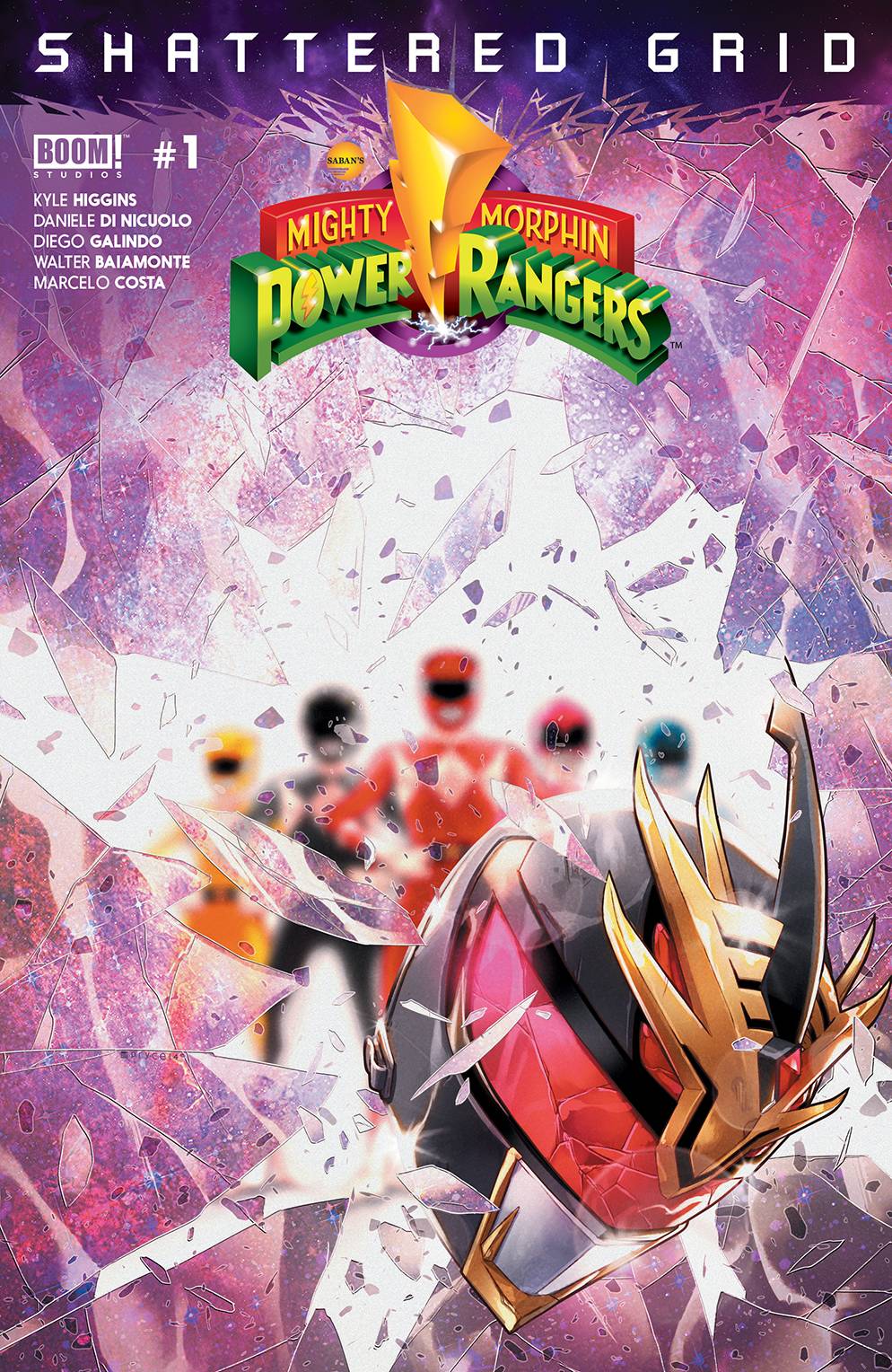Mighty Morphin Power Rangers Shattered Grid #1 Main VF <OFC>