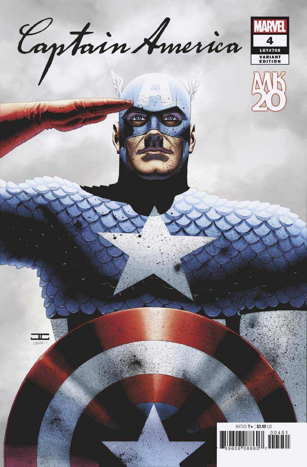 Captain America (2018) #4 Cassaday MKXX Variant <BIB05>