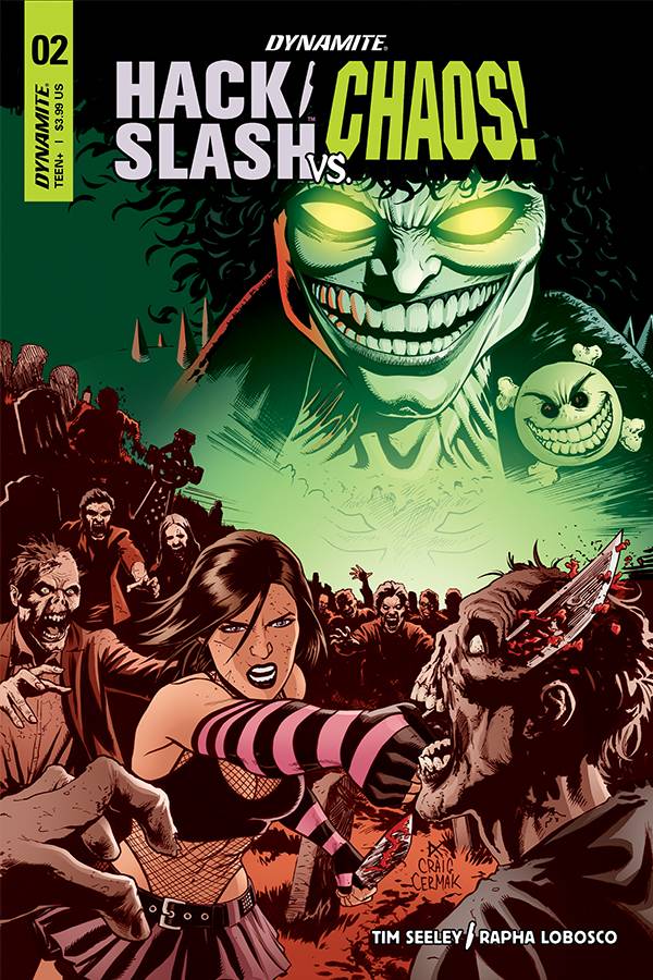 Hack Slash vs Chaos #2 Cover B Cermak