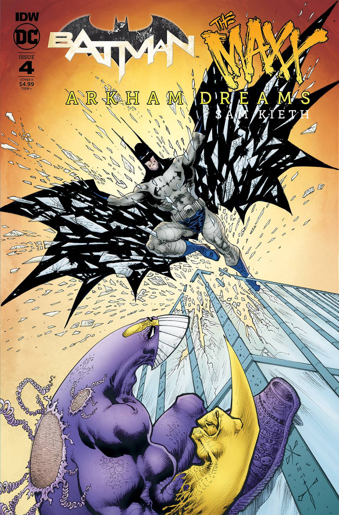 Batman The Maxx Arkham Dreams #4 (Of 5) Cover A Kieth